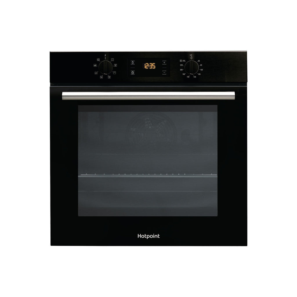 Hotpoint SA2540HBL Electric Fan Assisted Single Oven - Black