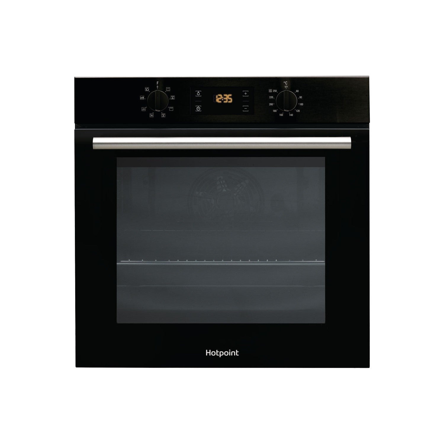 Hotpoint SA2540HBL Electric Fan Assisted Single Oven - Black