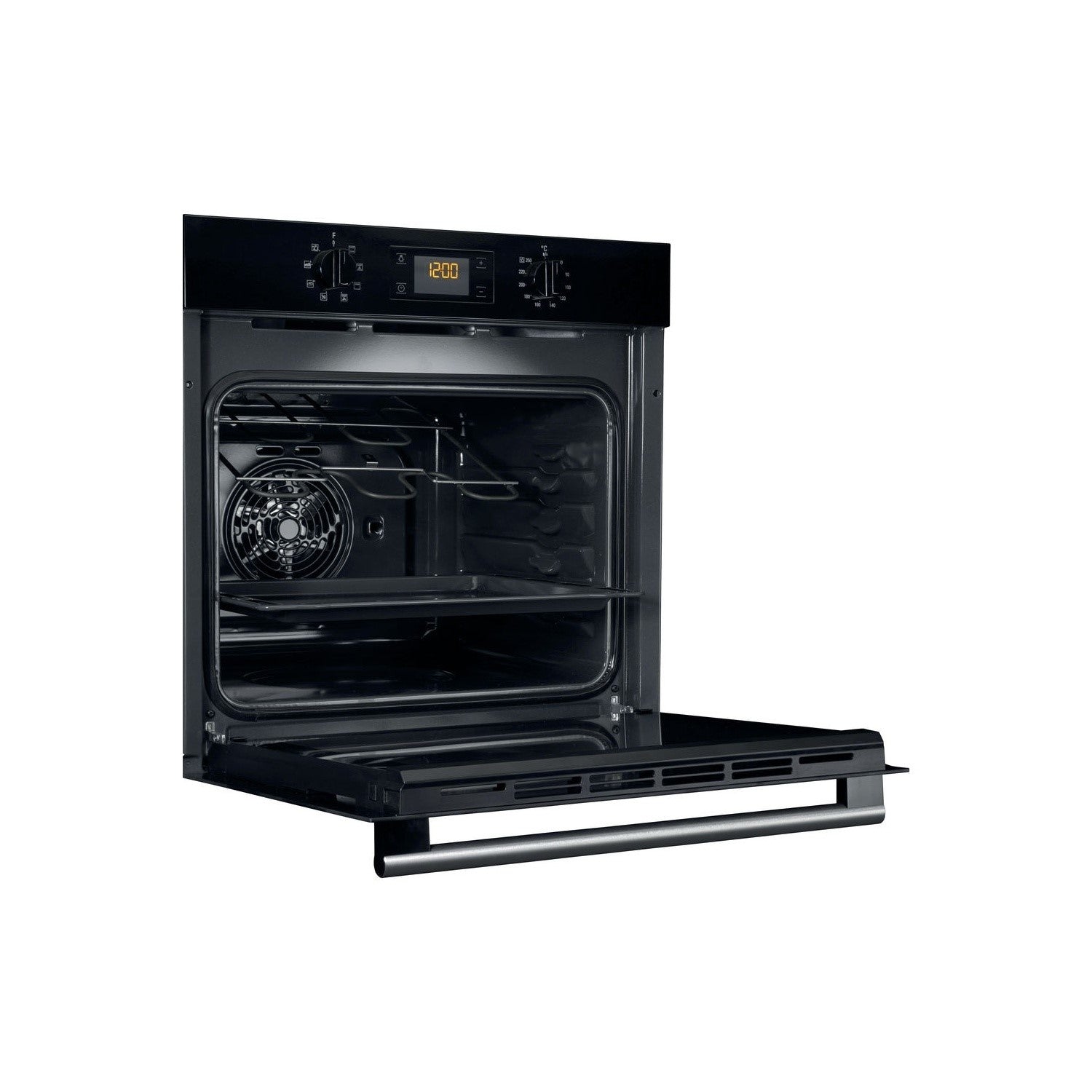 Hotpoint SA2540HBL Electric Fan Assisted Single Oven - Black