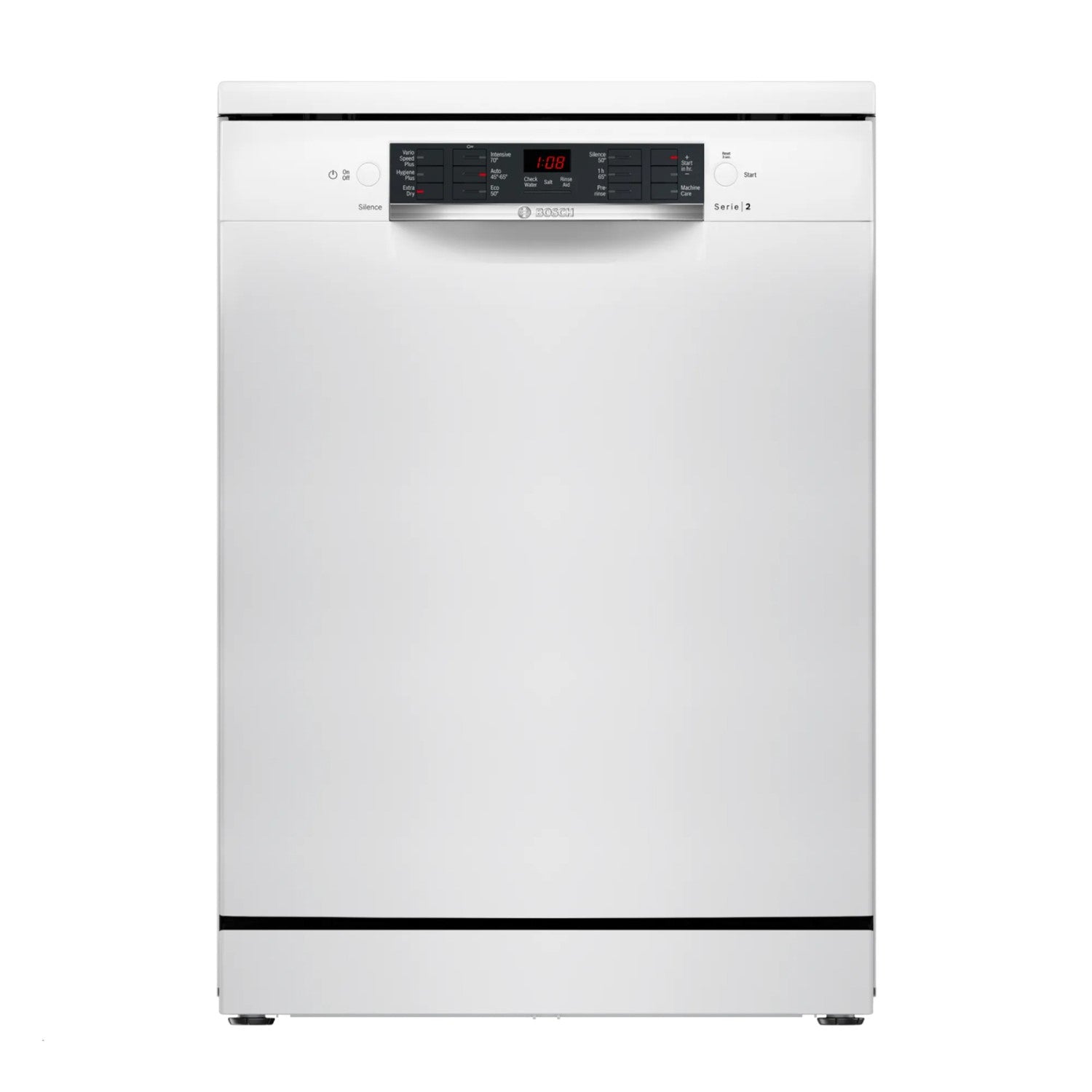 Bosch Series 2 Freestanding Dishwasher - VarioSpeed Plus White