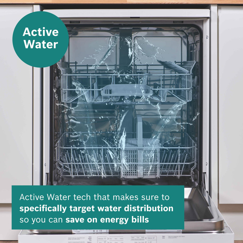 Bosch Series 2 Freestanding Dishwasher - VarioSpeed Plus White