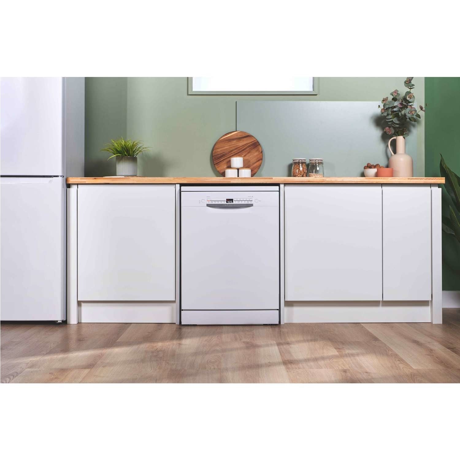 Bosch Series 2 Freestanding Dishwasher - Smart Wi-Fi, D-Rated, White