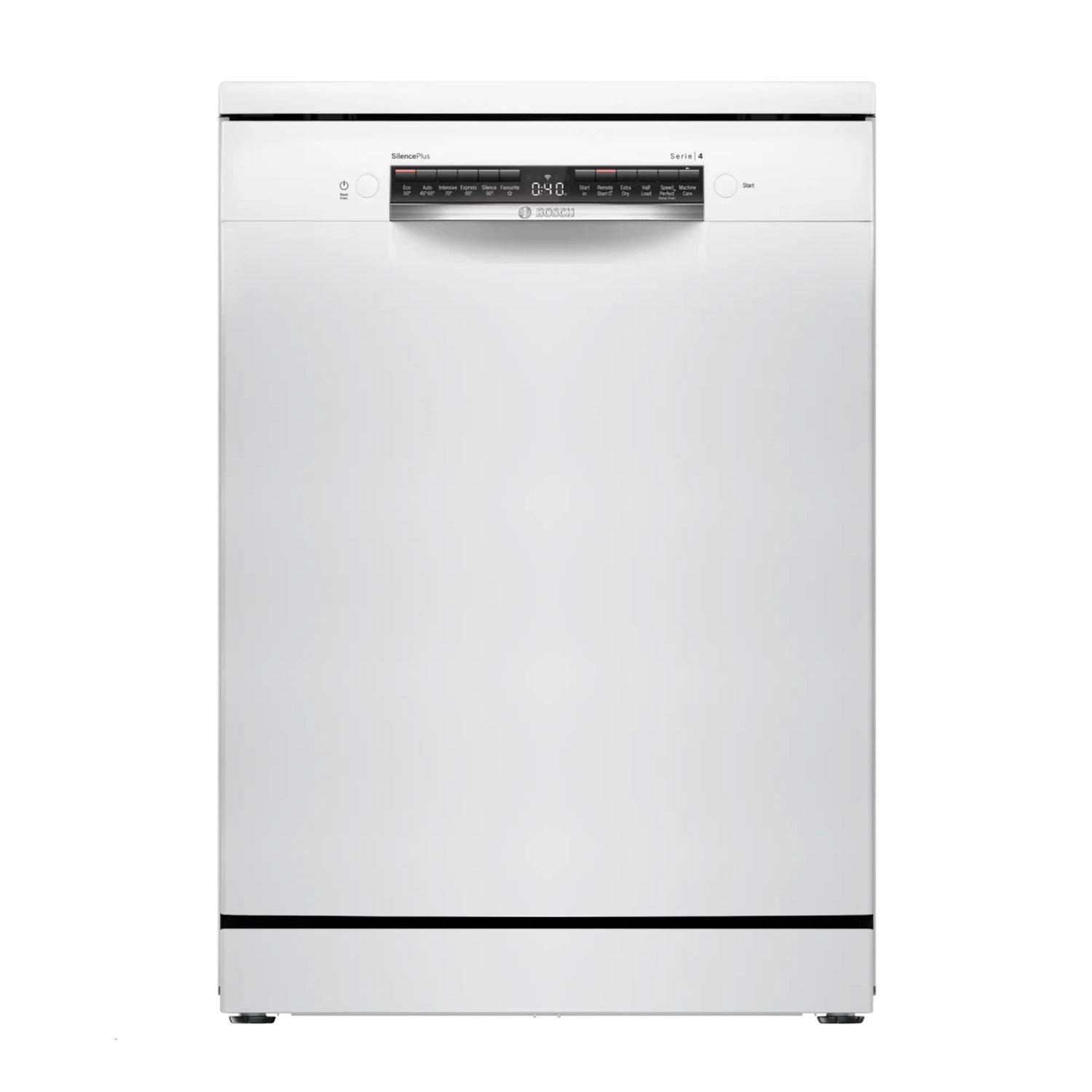 Bosch Series 4 Freestanding Dishwasher - Smart Wi-Fi, B-Rated, White