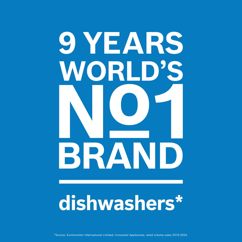 Bosch Series 4 Integrated Dishwasher - Smart Wi-Fi, D-Rated, Silver control panel