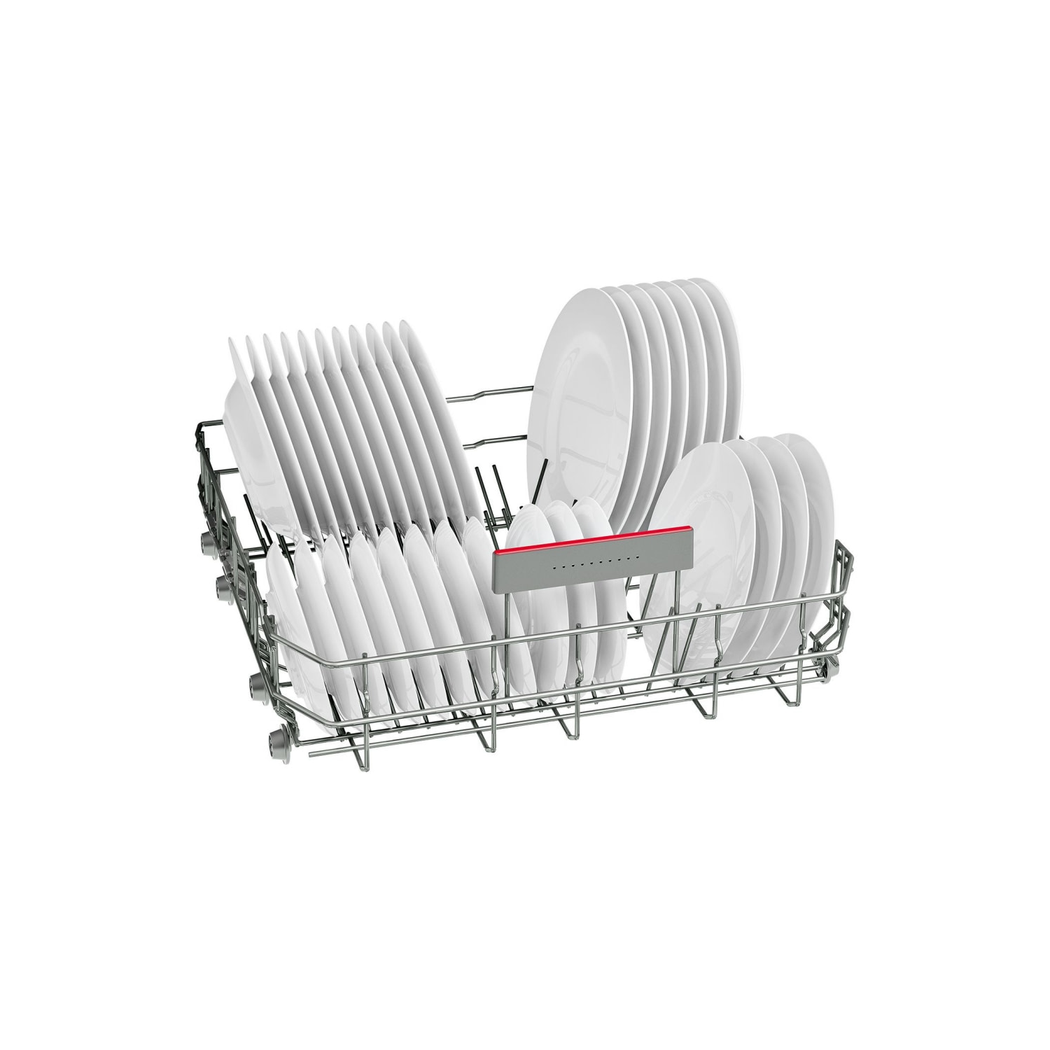 Bosch Series 4 SMV4HVX00G Integrated Dishwasher - Smart Wi-Fi D-Rated Silver control panel