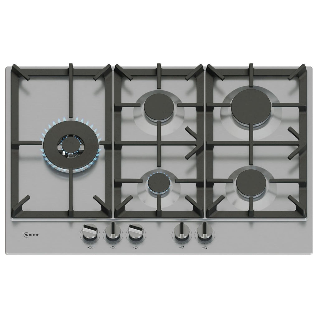 Neff N70 75cm 5 Burner Gas Hob - Stainless Steel