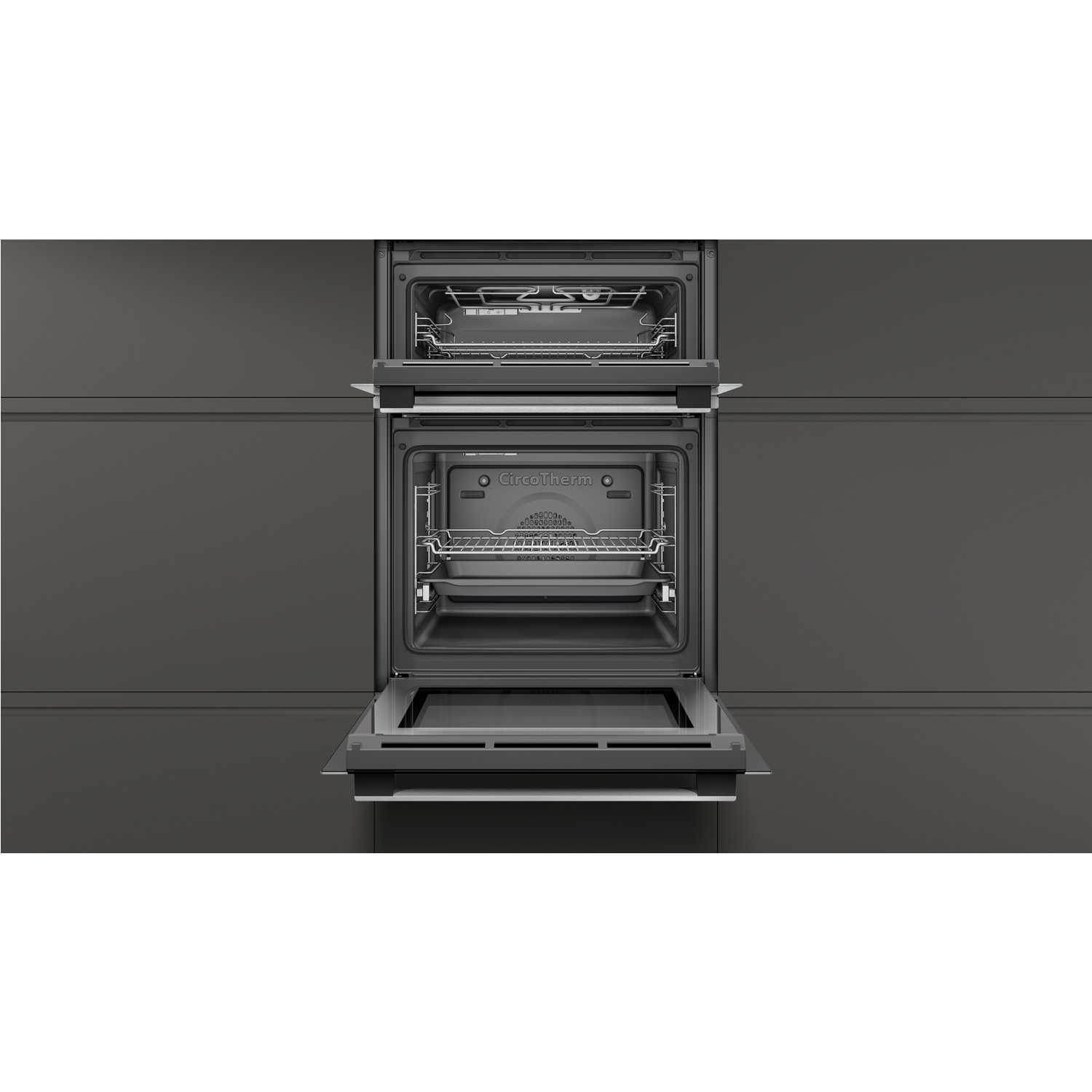Neff N50 U1ACE5HN0B Built-In Electric Double Oven - Stainless Steel